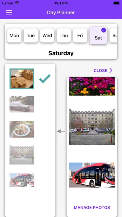 Zrzuty ekranu Soye Day Planner