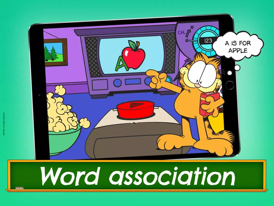 Garfield ABCs iPad 應用截圖