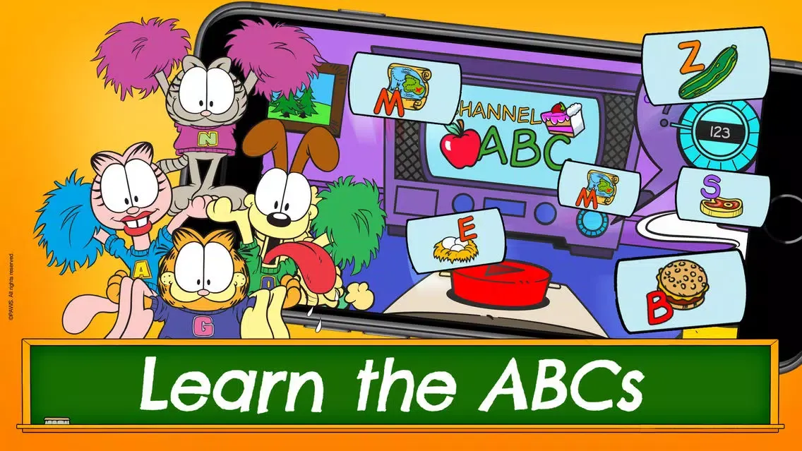 Garfield ABCs應用截圖