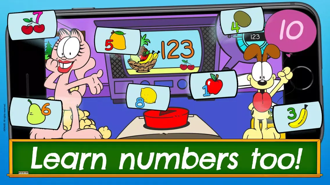 Garfield ABCs應用截圖