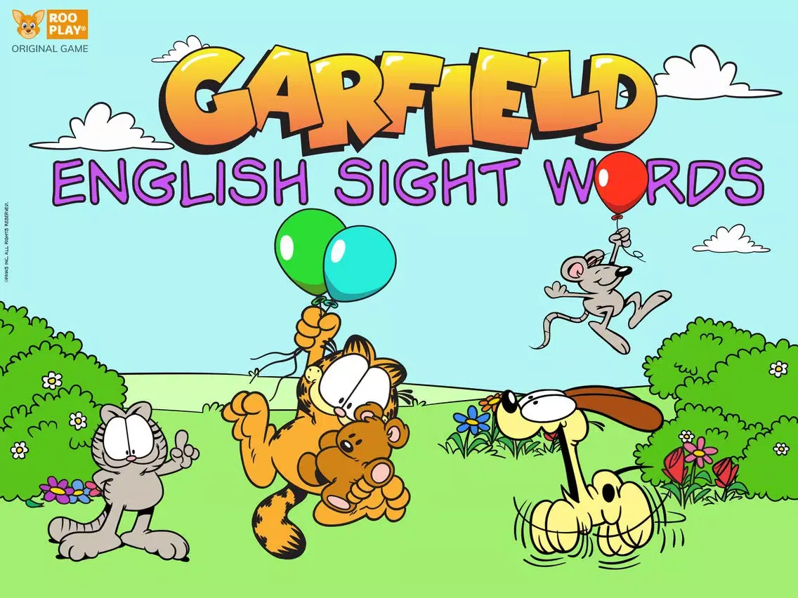 Captures d'écran de Garfield English Sight Words iPad 