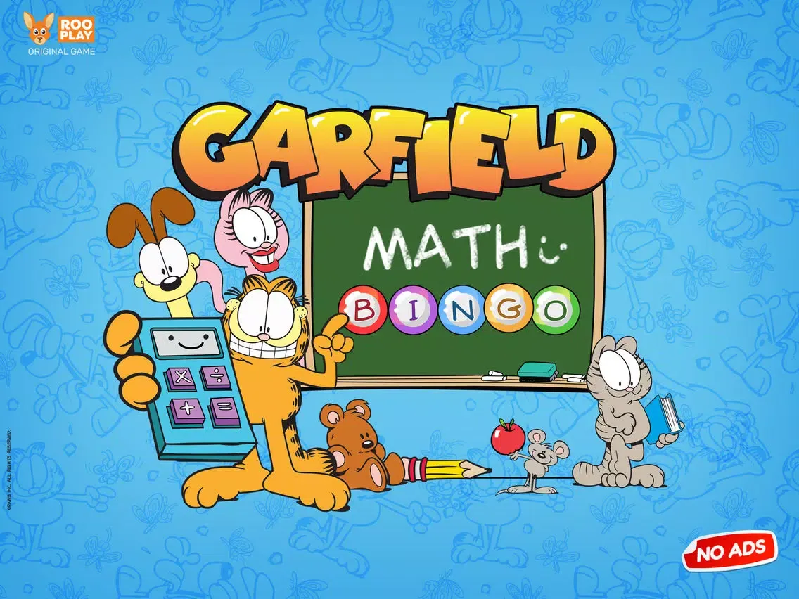 Screenshot di Garfield Math Bingo iPad 