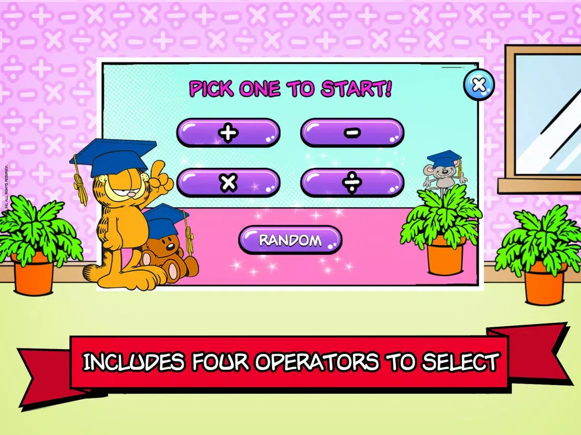 Screenshot di Garfield Math Bingo iPad 