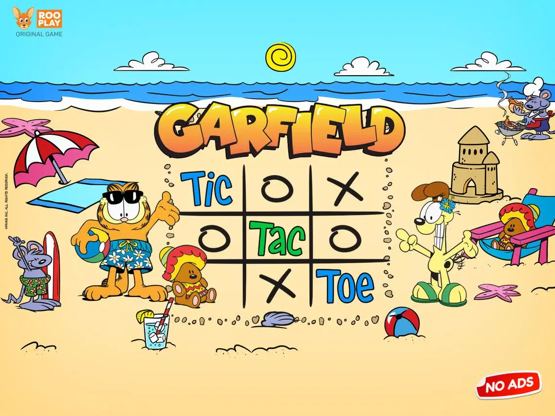 Capturas de pantalla de Garfield Tic Tac Toe iPad 