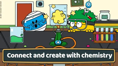 Tangkapan skrin Little Miss Inventor Chemistry