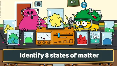 Tangkapan skrin Little Miss Inventor Chemistry