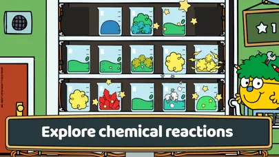 Tangkapan skrin Little Miss Inventor Chemistry