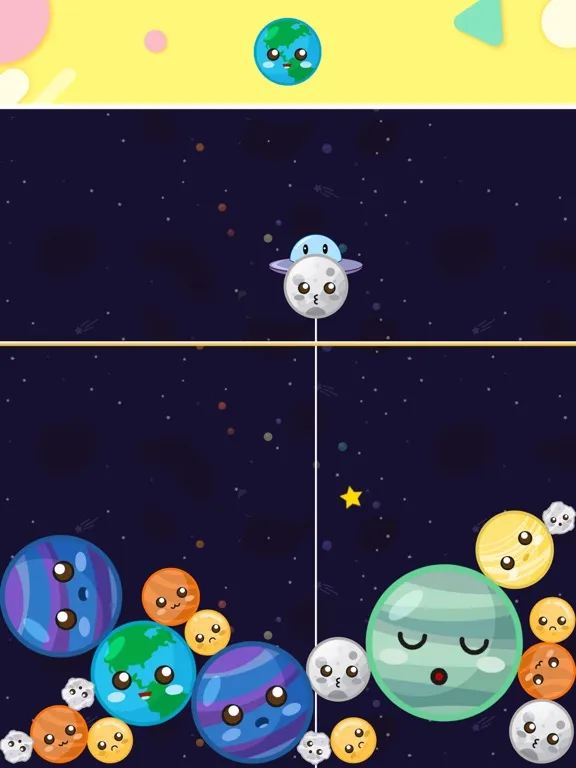 Planet Merge Game iPad  스크린샷