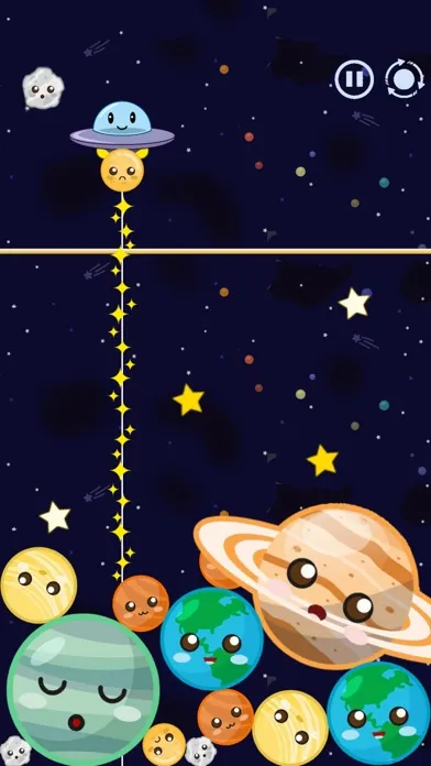 Planet Merge Game 스크린샷