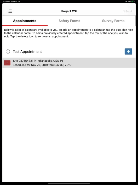 تصاویر Project CSI Survey App iPad 