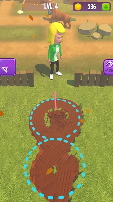 Tangkapan layar Gardener Sim