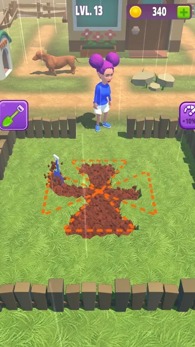 Tangkapan layar Gardener Sim