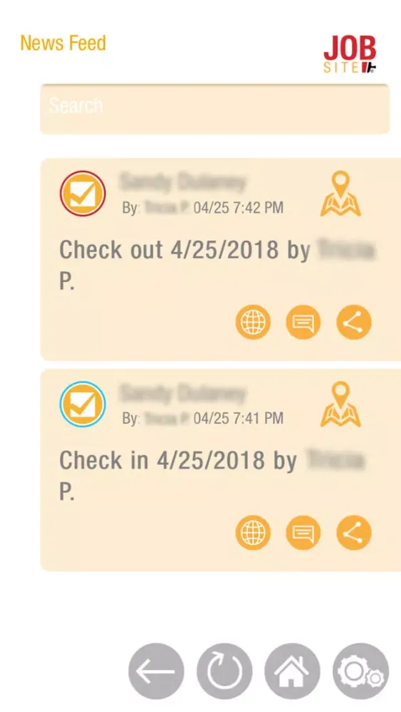 CP Jobsite Screenshots