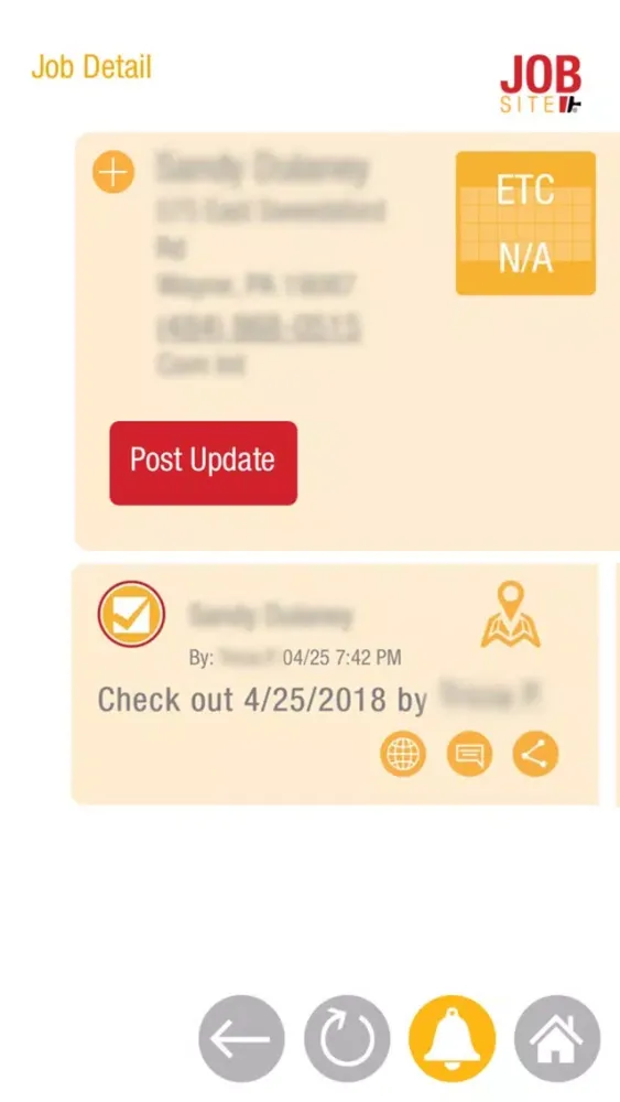 CP Jobsite Screenshots