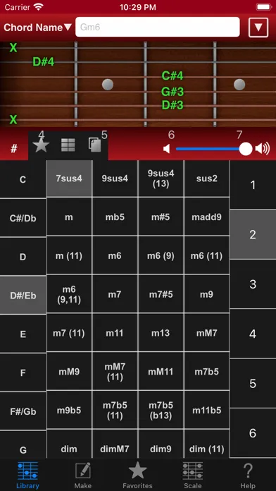 Zrzuty ekranu Guitar Kit - Guitar Chords
