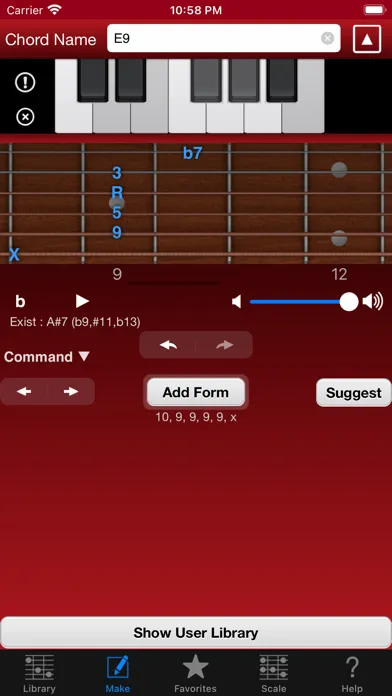 Zrzuty ekranu Guitar Kit - Guitar Chords