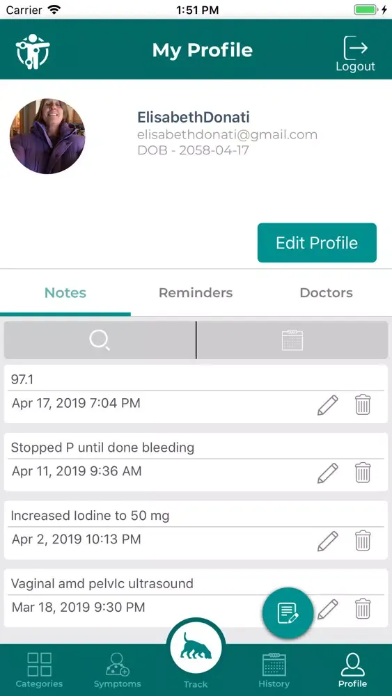 Root Cause Tracker سکرین شاٹس