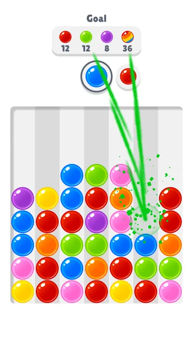 Tangkapan layar Bubble Pop Fall