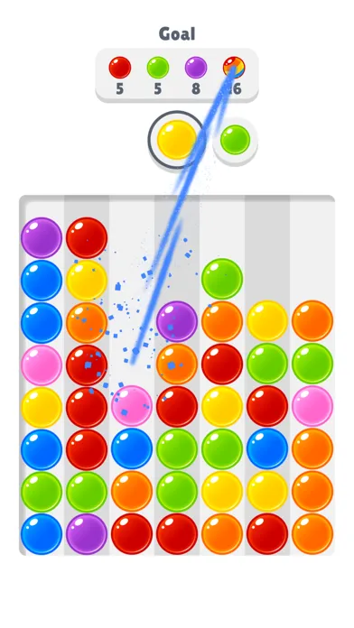 Tangkapan layar Bubble Pop Fall