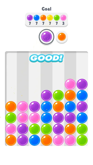 Tangkapan layar Bubble Pop Fall