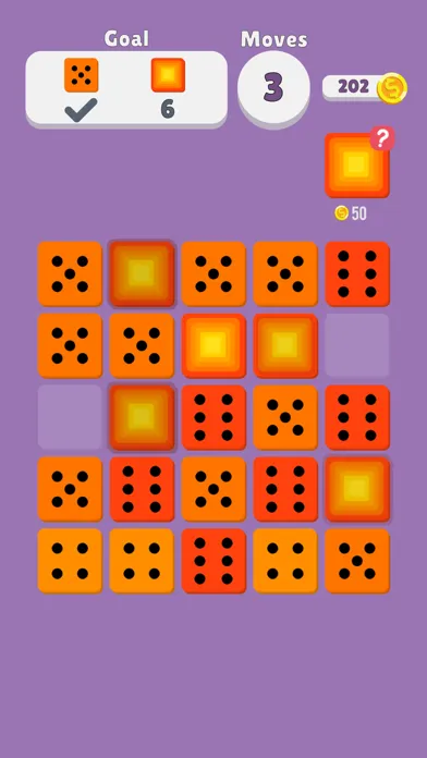 Capturas de tela do Dice Merge!