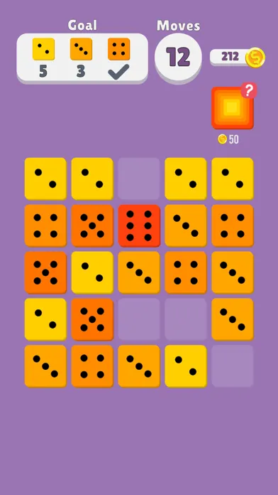 Capturas de tela do Dice Merge!