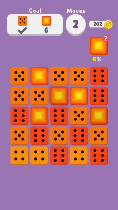 Capturas de tela do Dice Merge!