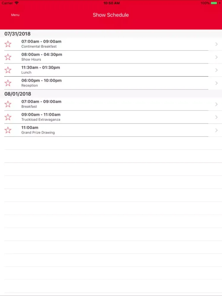 C&S East Coast Buying Show iPad  스크린샷