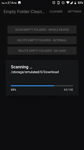 Empty Folder Cleaner स्क्रीनशॉट