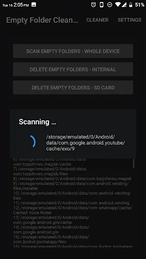 Empty Folder Cleaner स्क्रीनशॉट