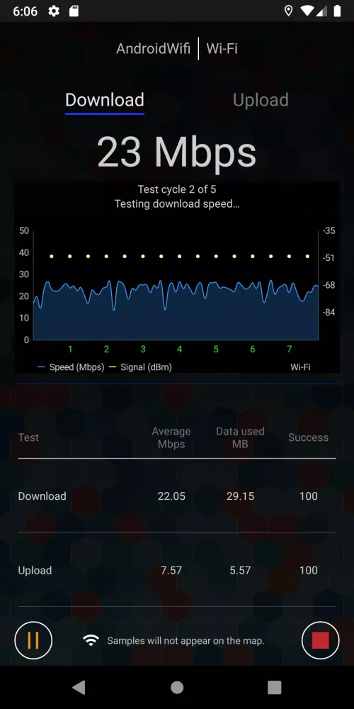 Cell Phone Coverage Map Screenshots