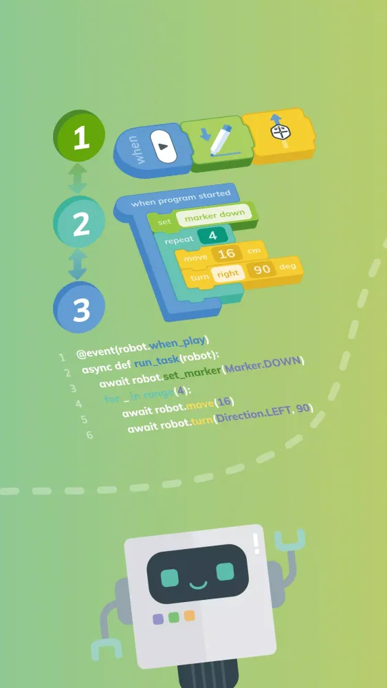 Screenshot di iRobot Coding