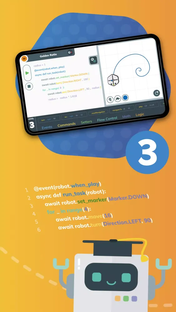 Screenshot di iRobot Coding