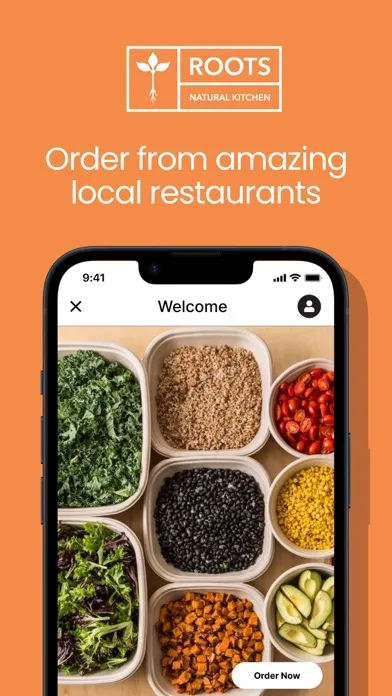 Roots Natural Kitchen Ordering سکرین شاٹس