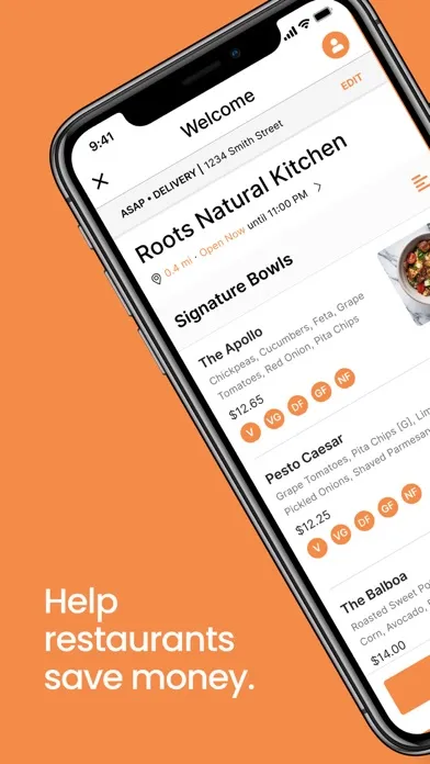 Roots Natural Kitchen Ordering سکرین شاٹس