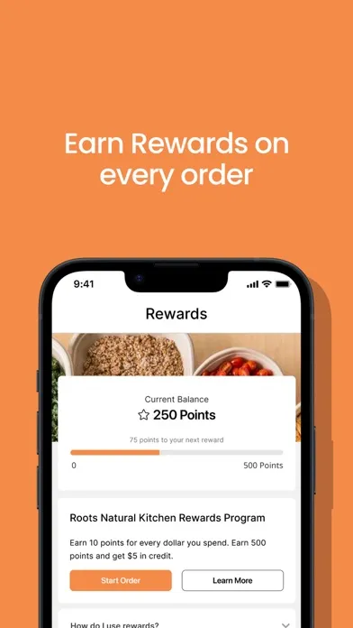 Roots Natural Kitchen Ordering سکرین شاٹس