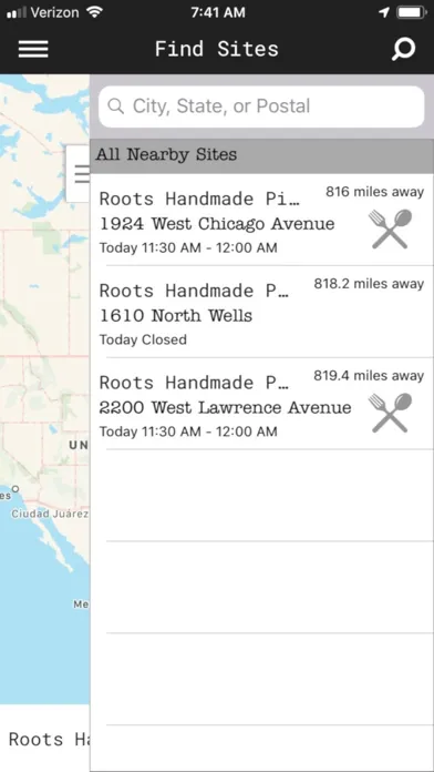 Roots Handmade Pizza Screenshots