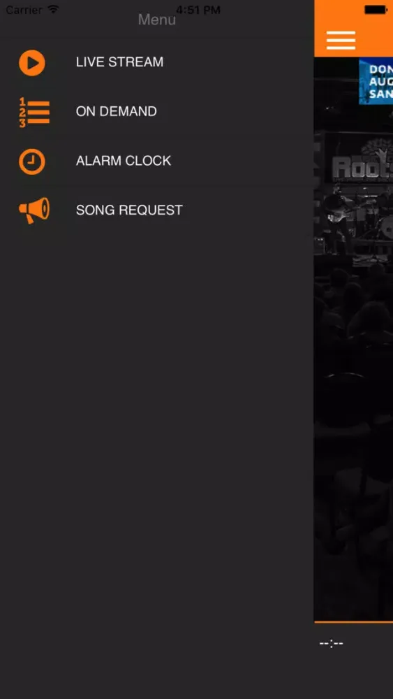 Zrzuty ekranu Roots Radio