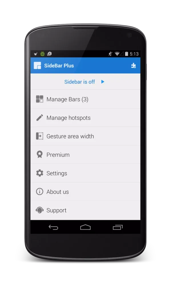 Capturas de pantalla de SideBar Plus