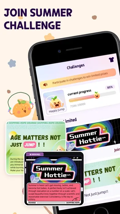 CheerJump - Jump Rope Count سکرین شاٹس