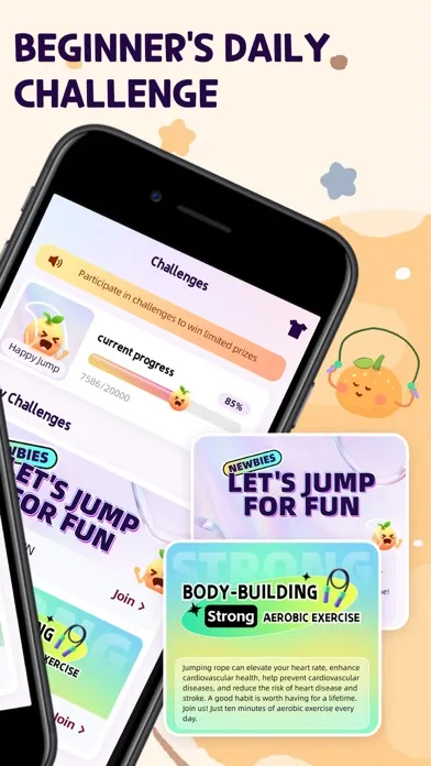 CheerJump - Jump Rope Count سکرین شاٹس