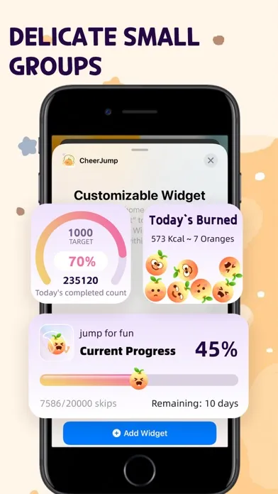 CheerJump - Jump Rope Count سکرین شاٹس