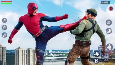 Rope Gangster Hero City Theft স্ক্রিনশট