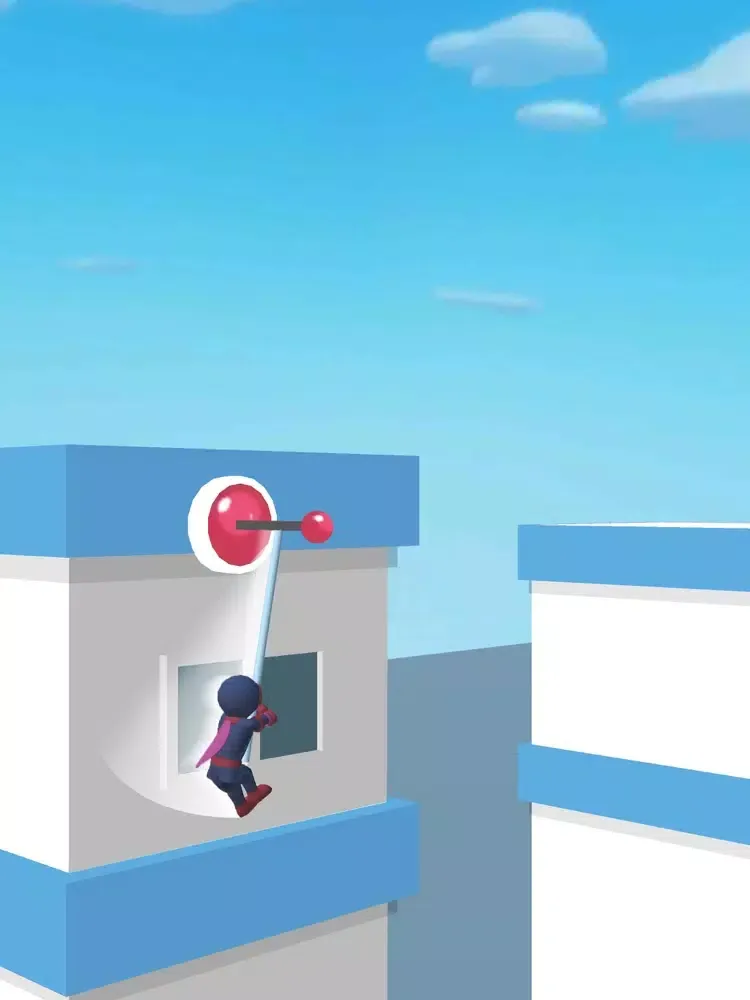 Capturas de tela do SwingHero - Stickman Rope Game iPad 