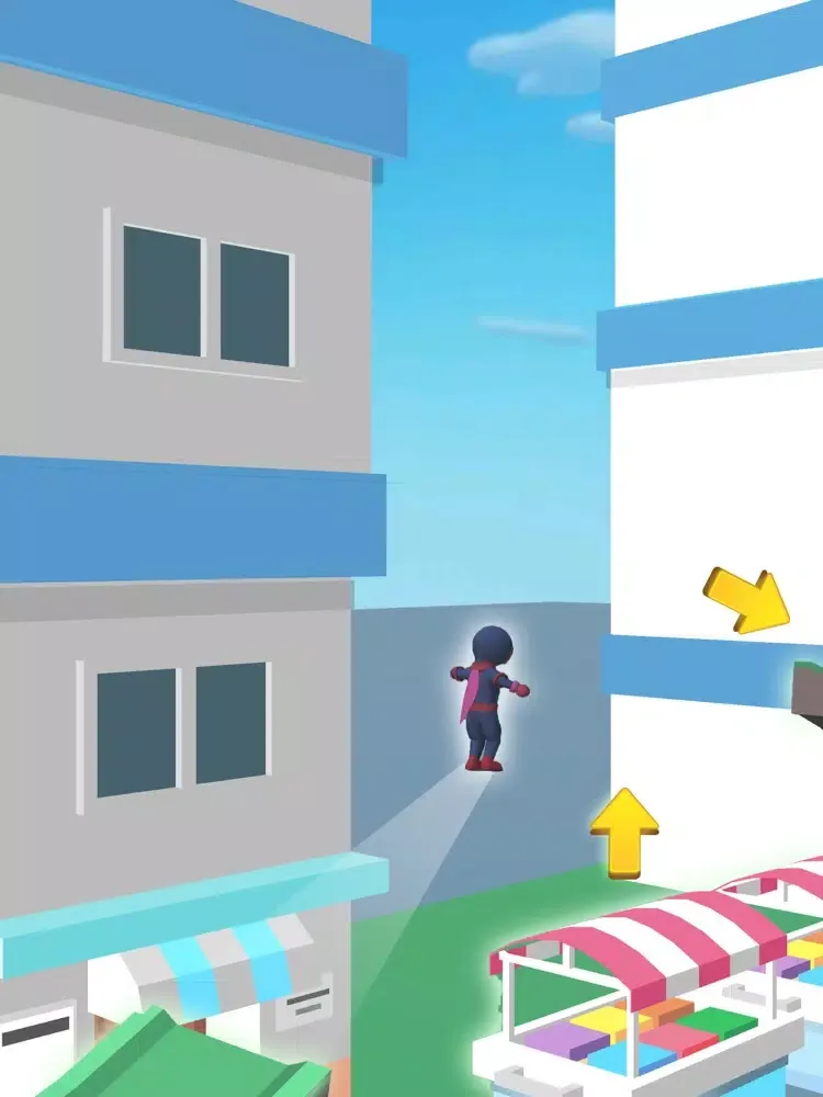 Capturas de tela do SwingHero - Stickman Rope Game iPad 