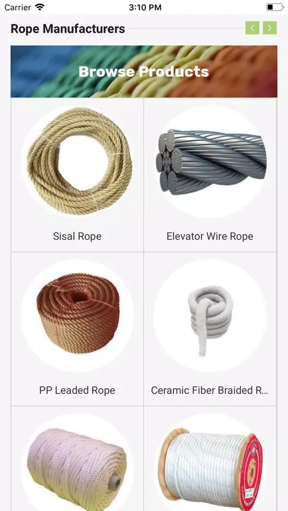 Zrzuty ekranu RopeBazaar