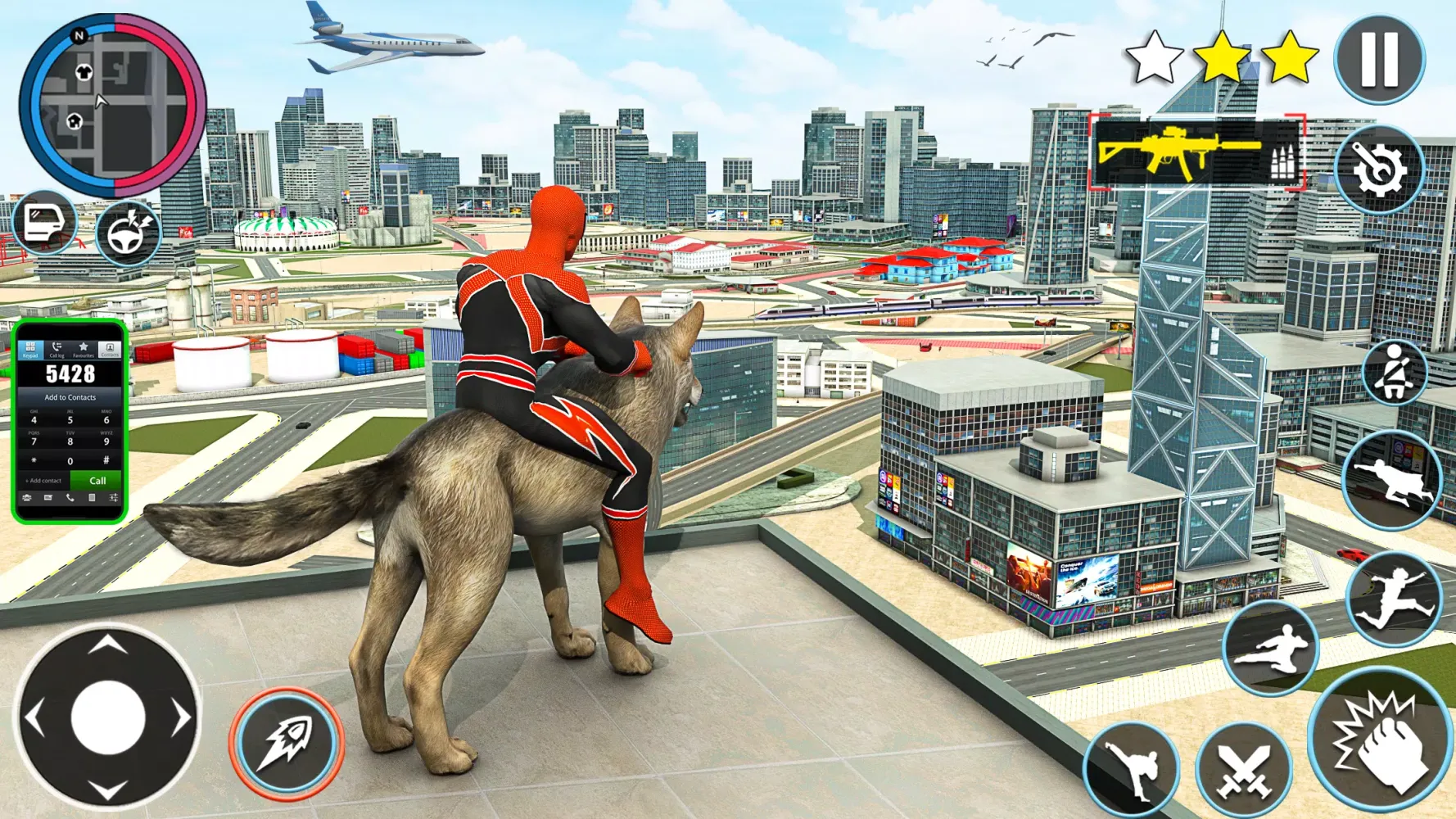 Super Rope Hero Crime Mafia 3D Screenshots