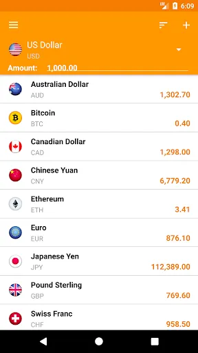 My Currency Converter & Rates 스크린샷