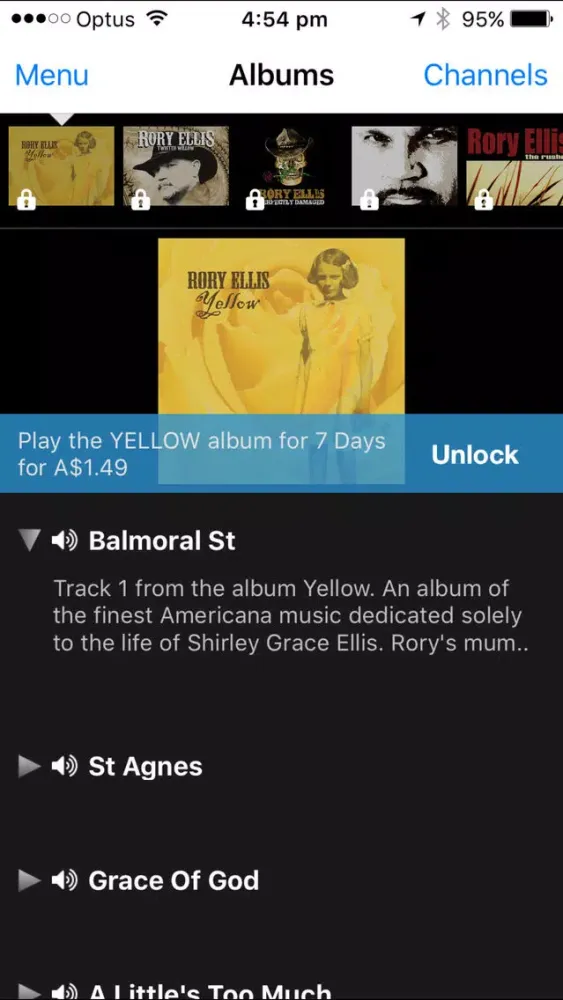 Rory Ellis應用截圖