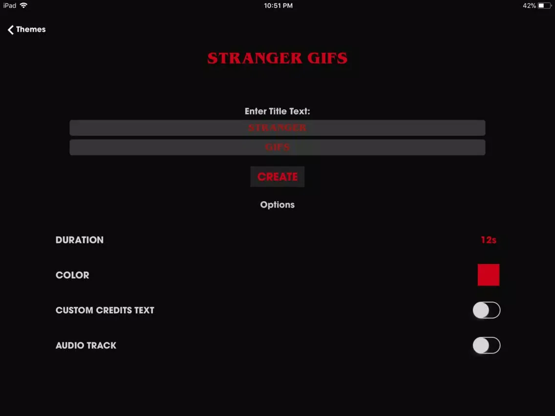 Gifaro iPad  Screenshots